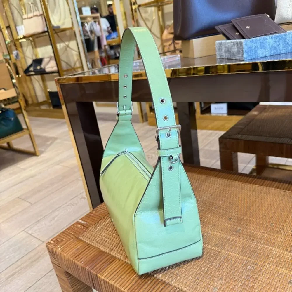 Tory Burch Rory Glazed Shoulder Bag 182691 $450 Frond